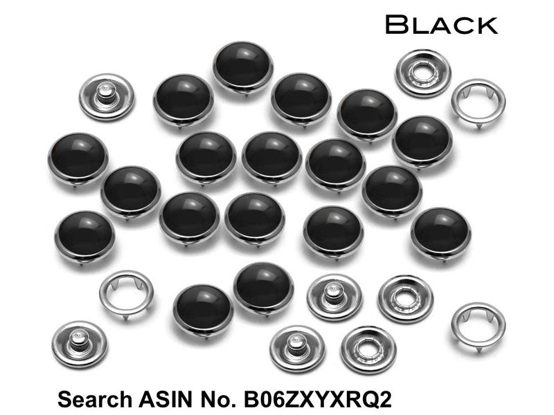 CRAFTMEMORE Snap Fastener Setting Tool for Pearl Snap Ring Fastener Buttons - Snaps NOT Included (Prong Snap Setter) - Image 5